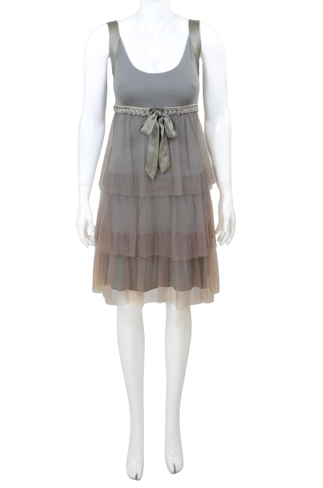 Liu Jo Silk Tiered Dress