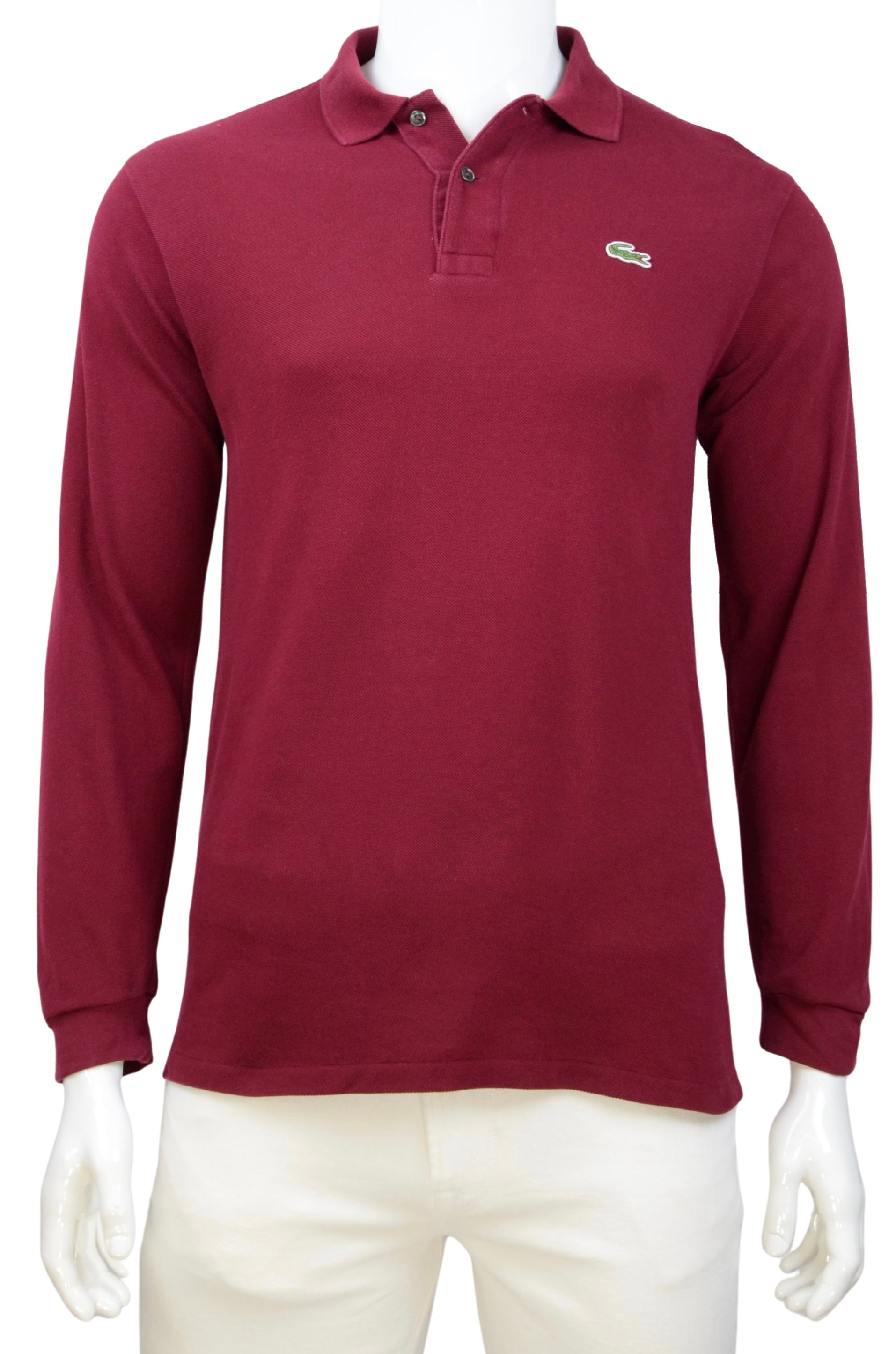 Lacoste Polo Longsleeve Burgundy