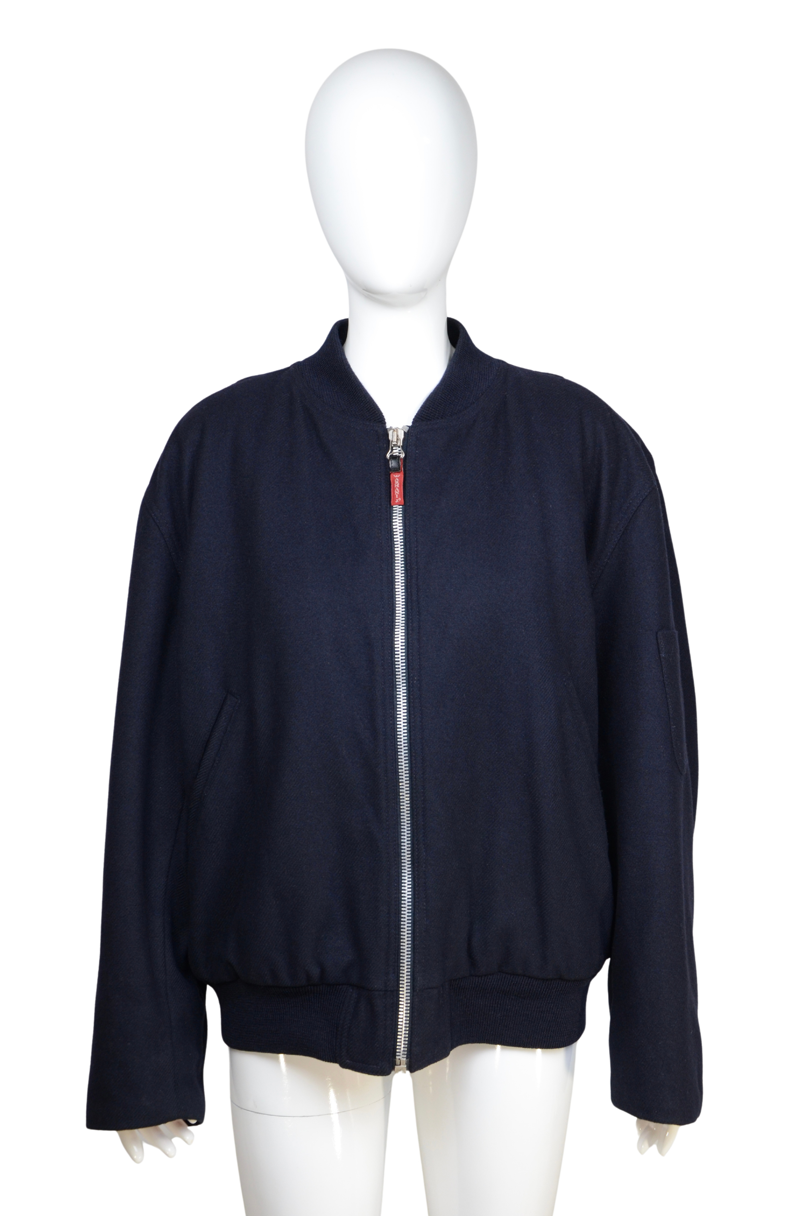 Armani Jeans Wool Bomber Jacket