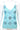 Italian Vintage Turquoise Crochet Cami with Sequin Diamond Pattern