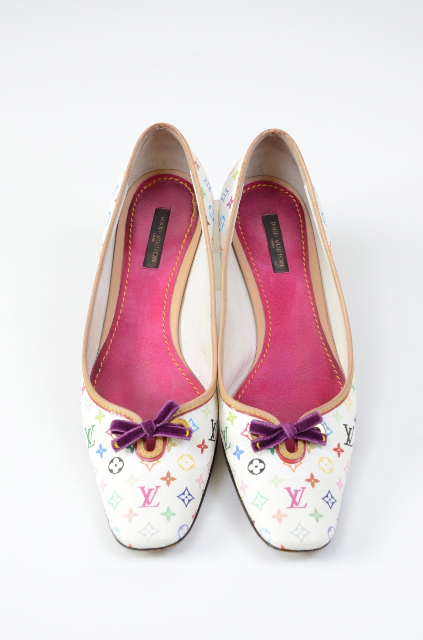 Louis Vuitton Multicolor Monogram Ballerina Flats