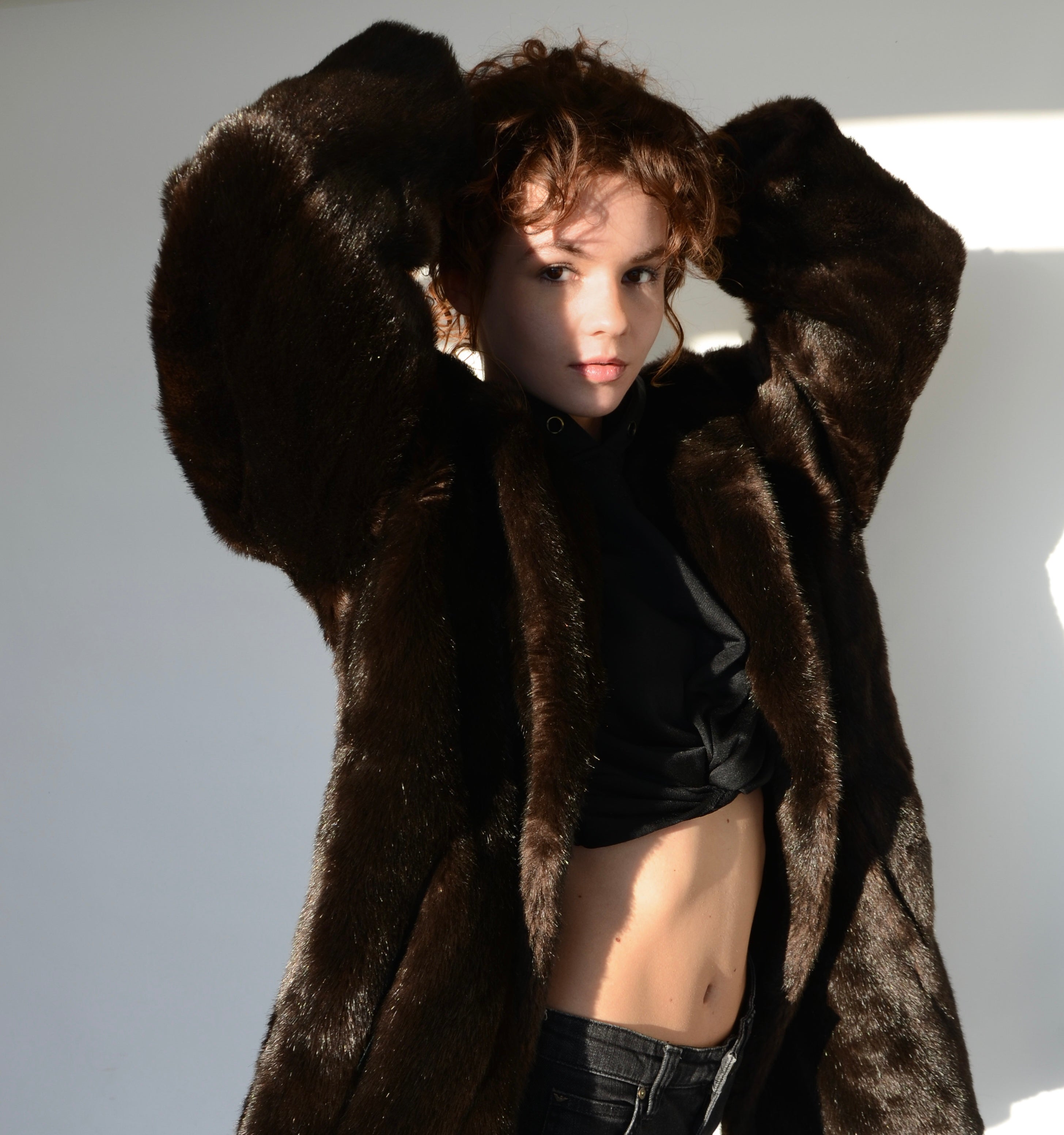 Faux Fur Coat 009
