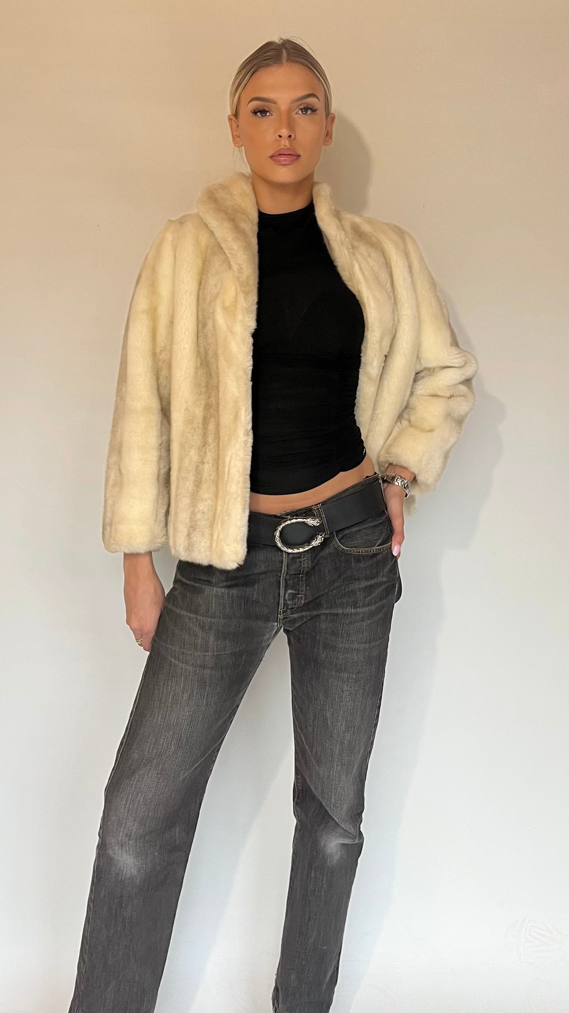 Faux Fur Coat 007