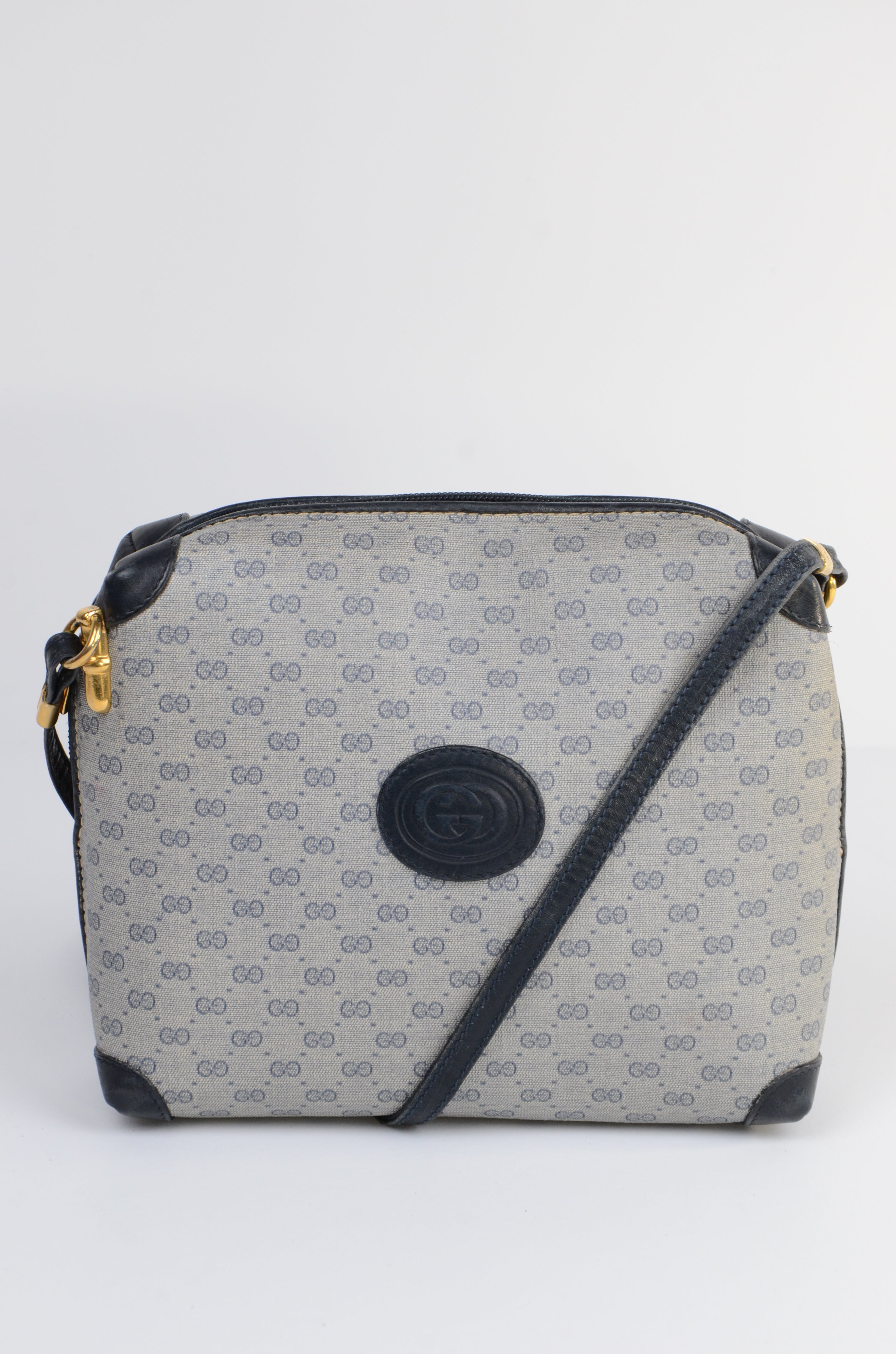Gucci Monogram GG Canvas Crossbody Bag