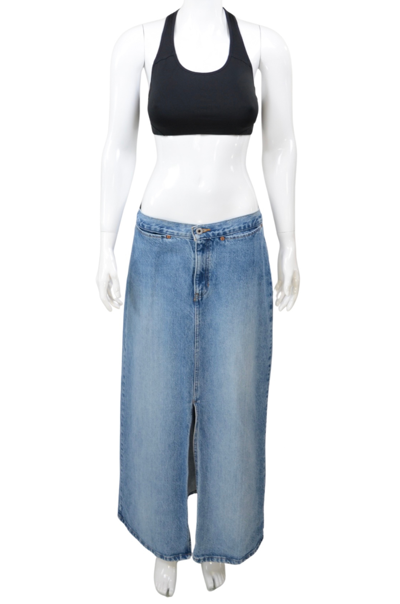 GAP Classic Denim Maxi Skirt