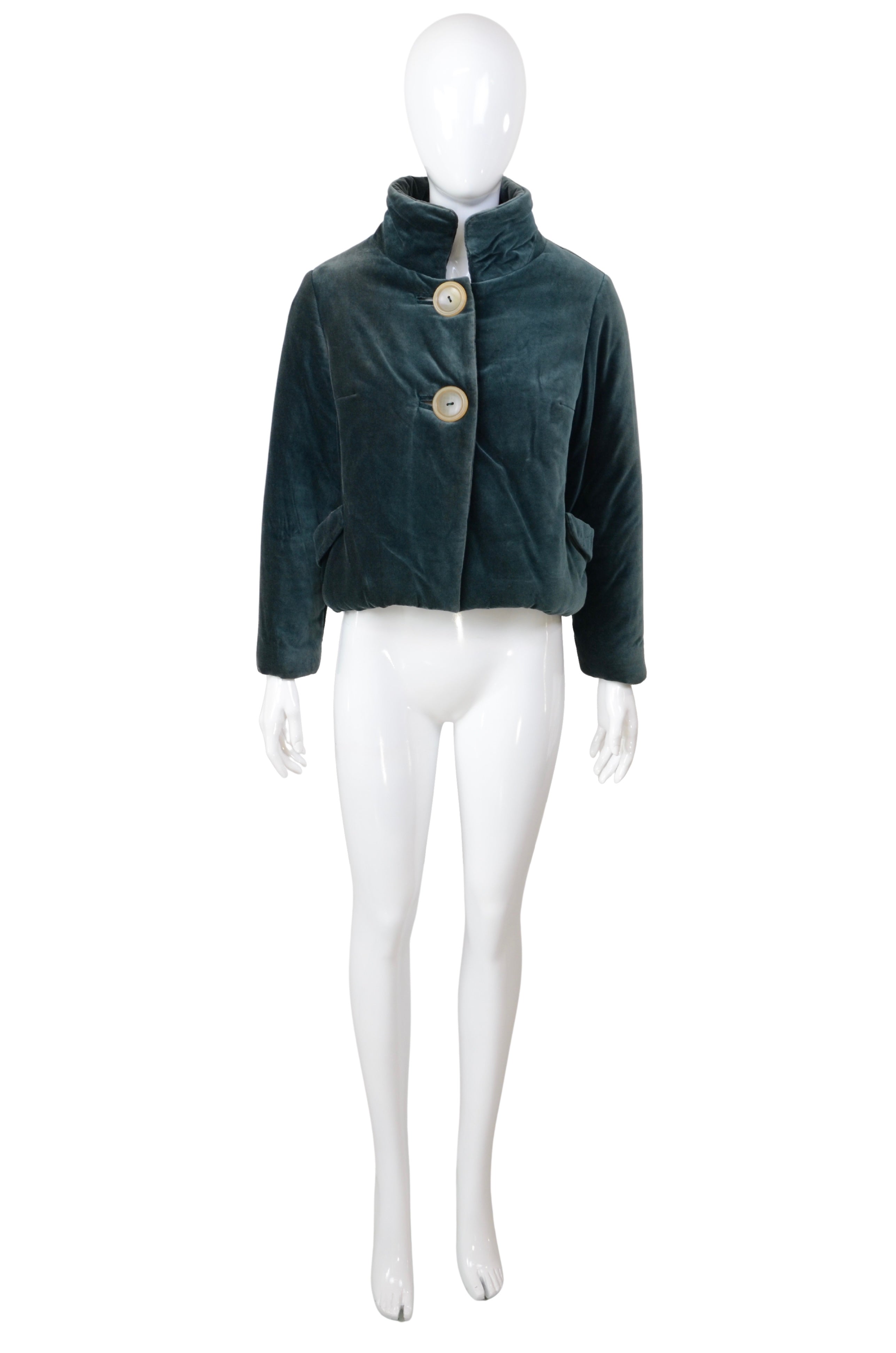Isabel Marant Velvet Jacket Teal
