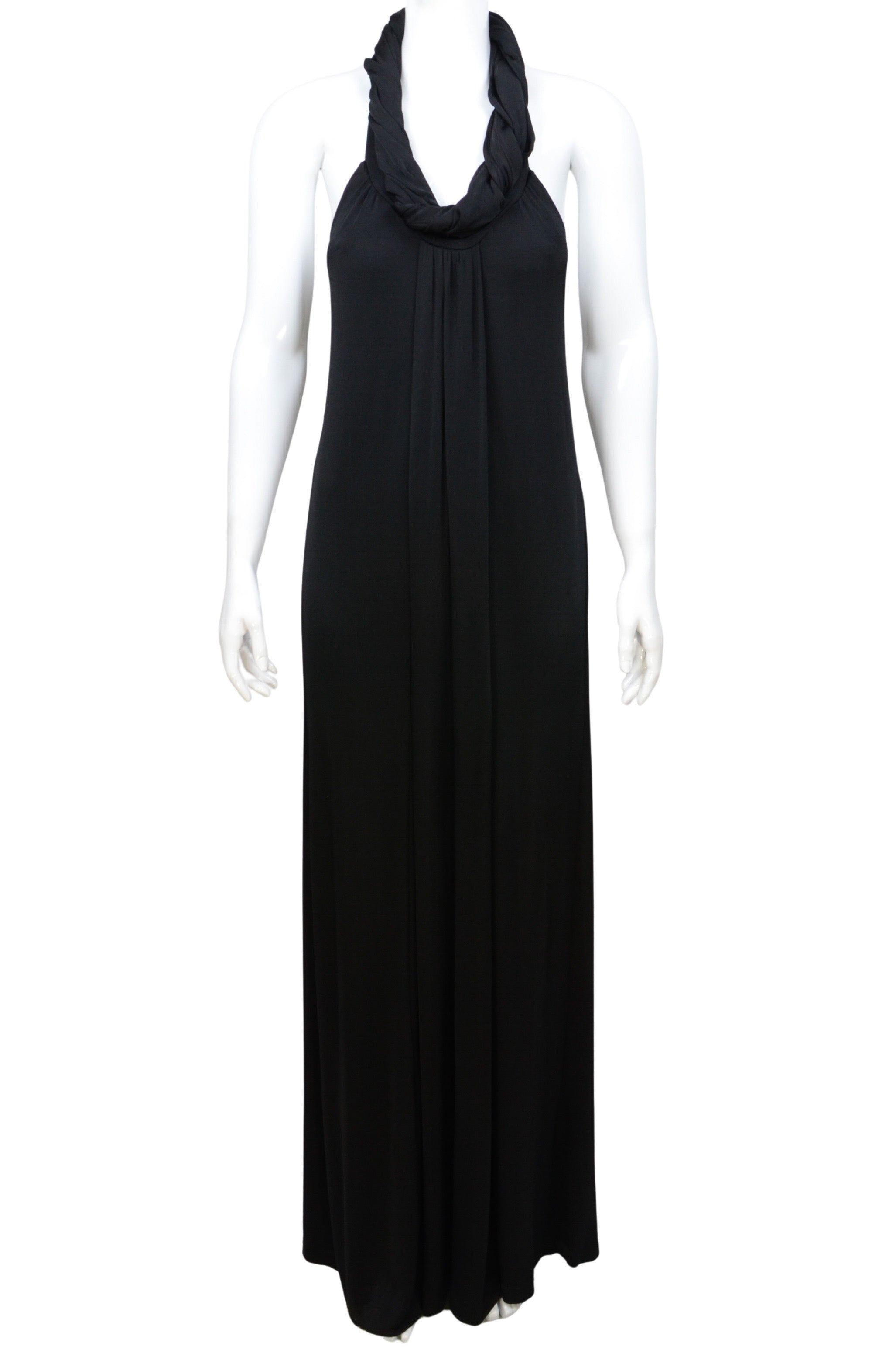 Hugo Boss Black Halterneck Maxi Dress