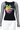 Thierry Mugler Mesh Sleeve Graphic Top