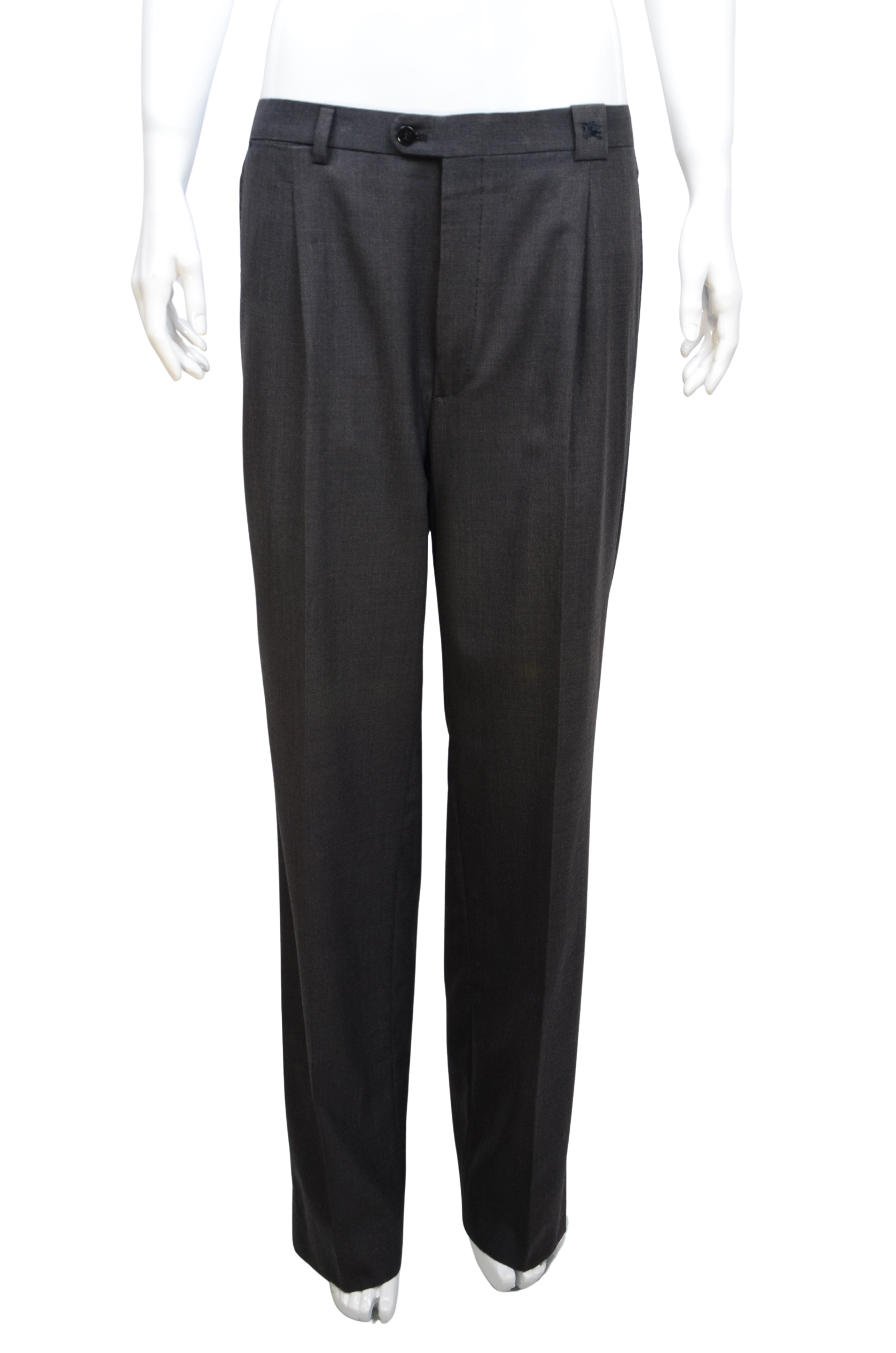 Burberry London Wool-Blend Tailored Trousers