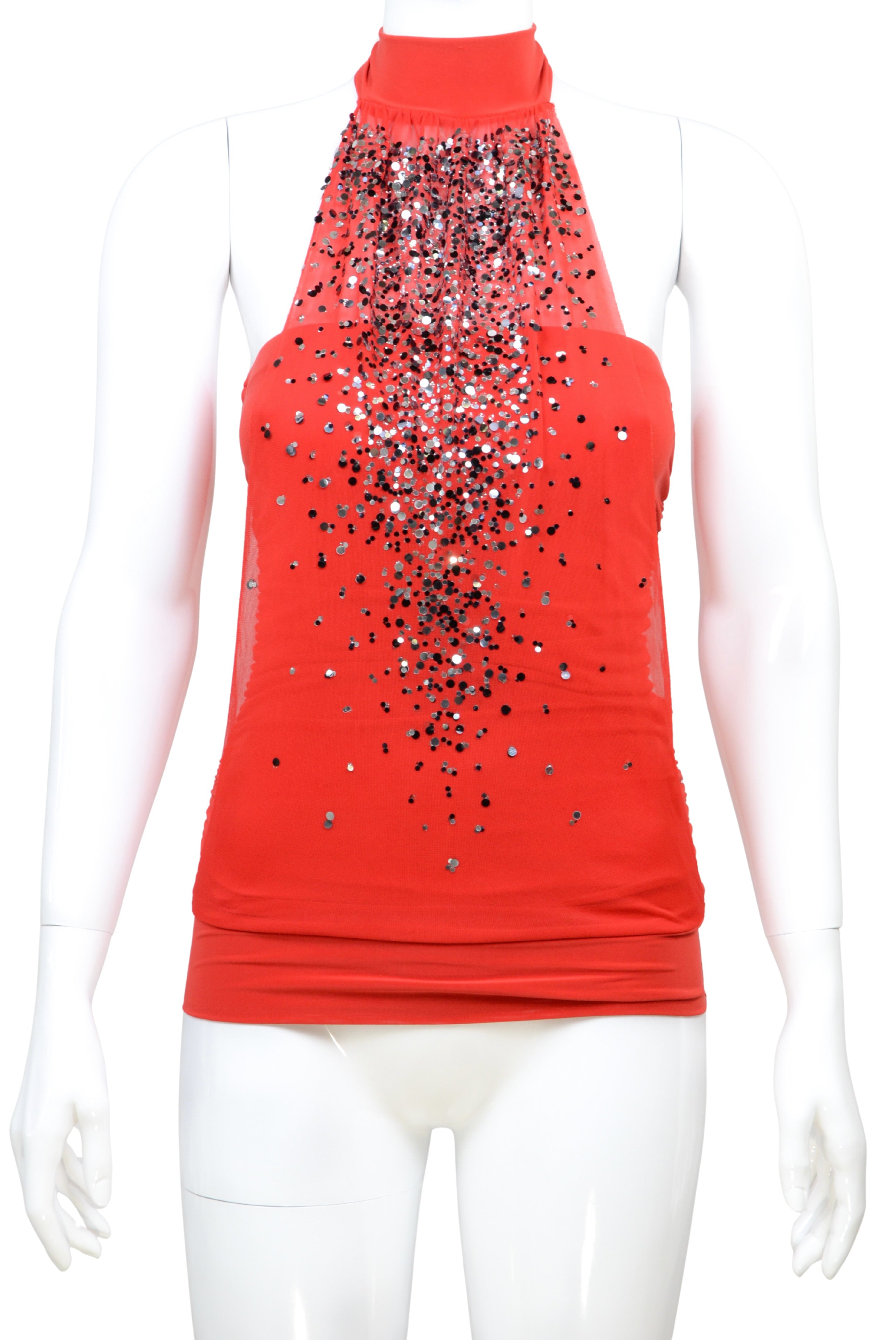 AX Paris Sequin Halter Top